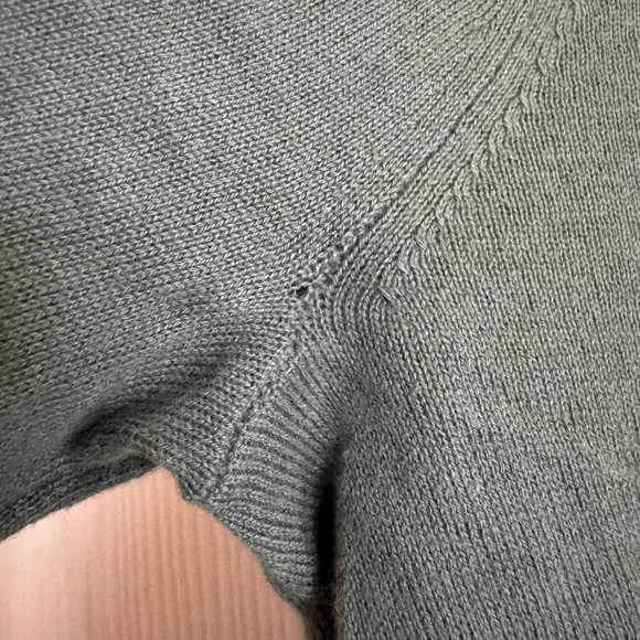 J. Crew Cotton Teddie Sweater size medium - Picture 6 of 6